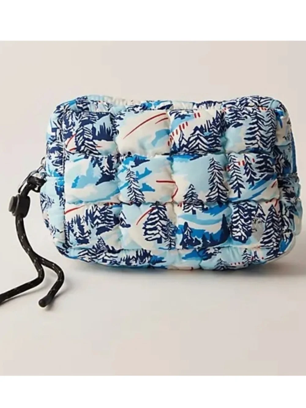 NWOT Free People FP Movement Printed Quilted Mini Case